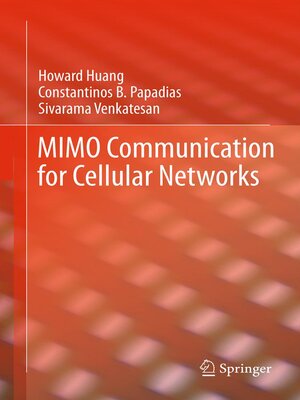 cover image of MIMO Communication for Cellular Networks